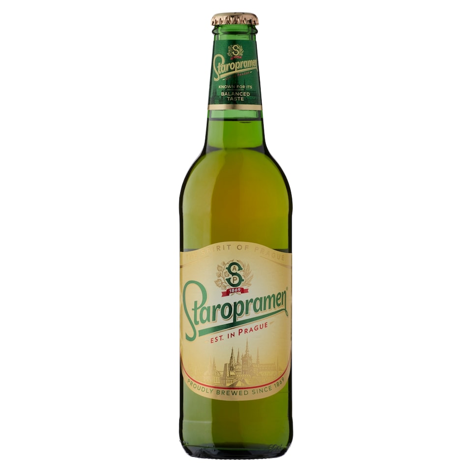 image 1 of Staropramen Premium Quality Light Beer 5% 0,5 l