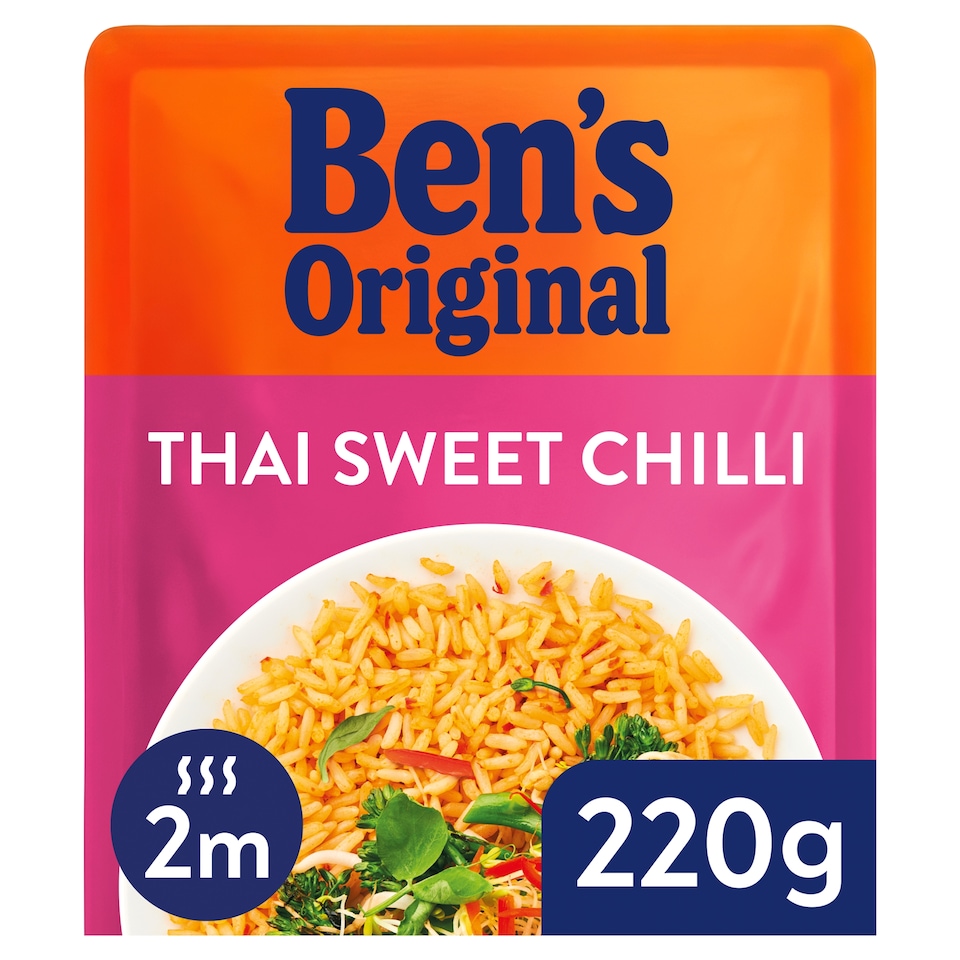image 1 of Ben's Original Thai Sweet Chilli Microwave Rice 220G