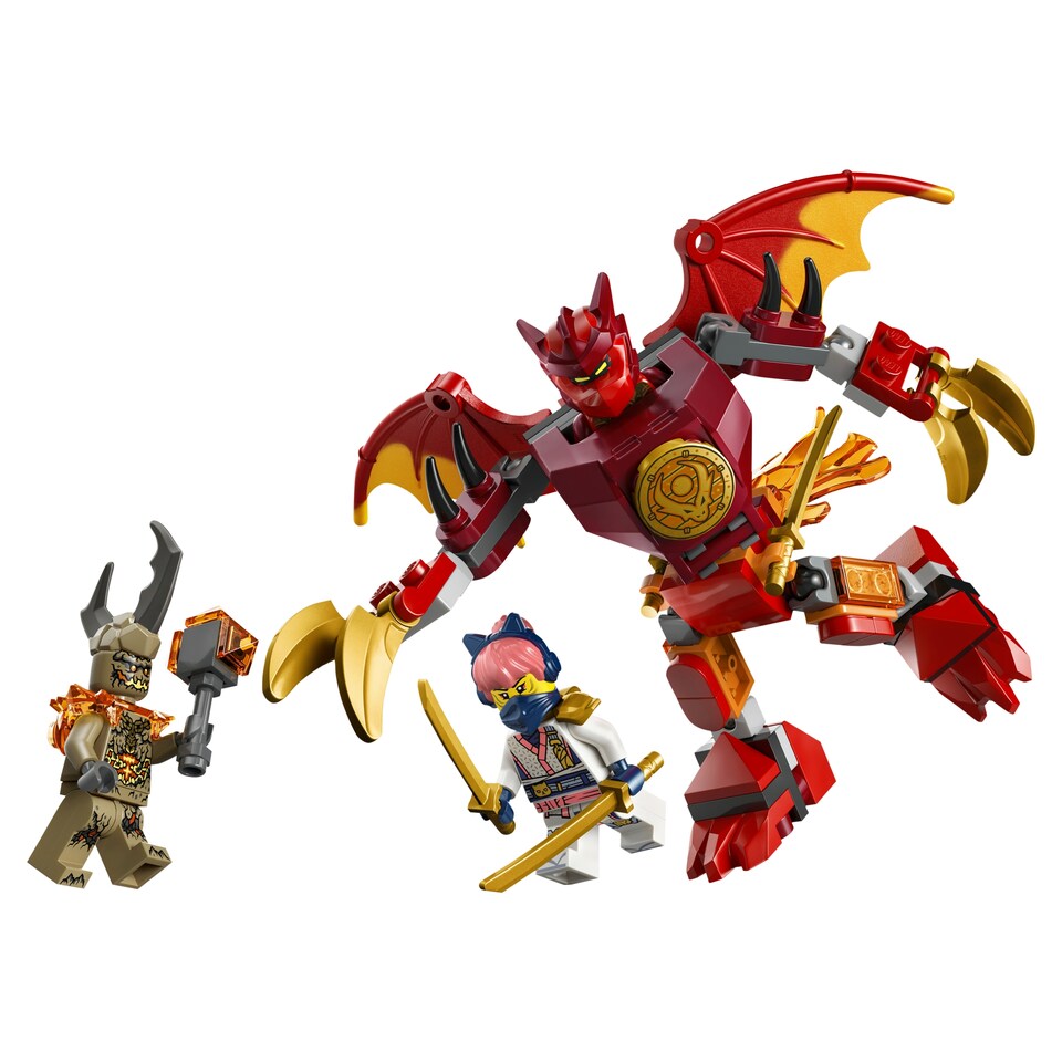 LEGO NINJAGO 71851 Kai sárkánypáncélja, harci csomag  1. kép