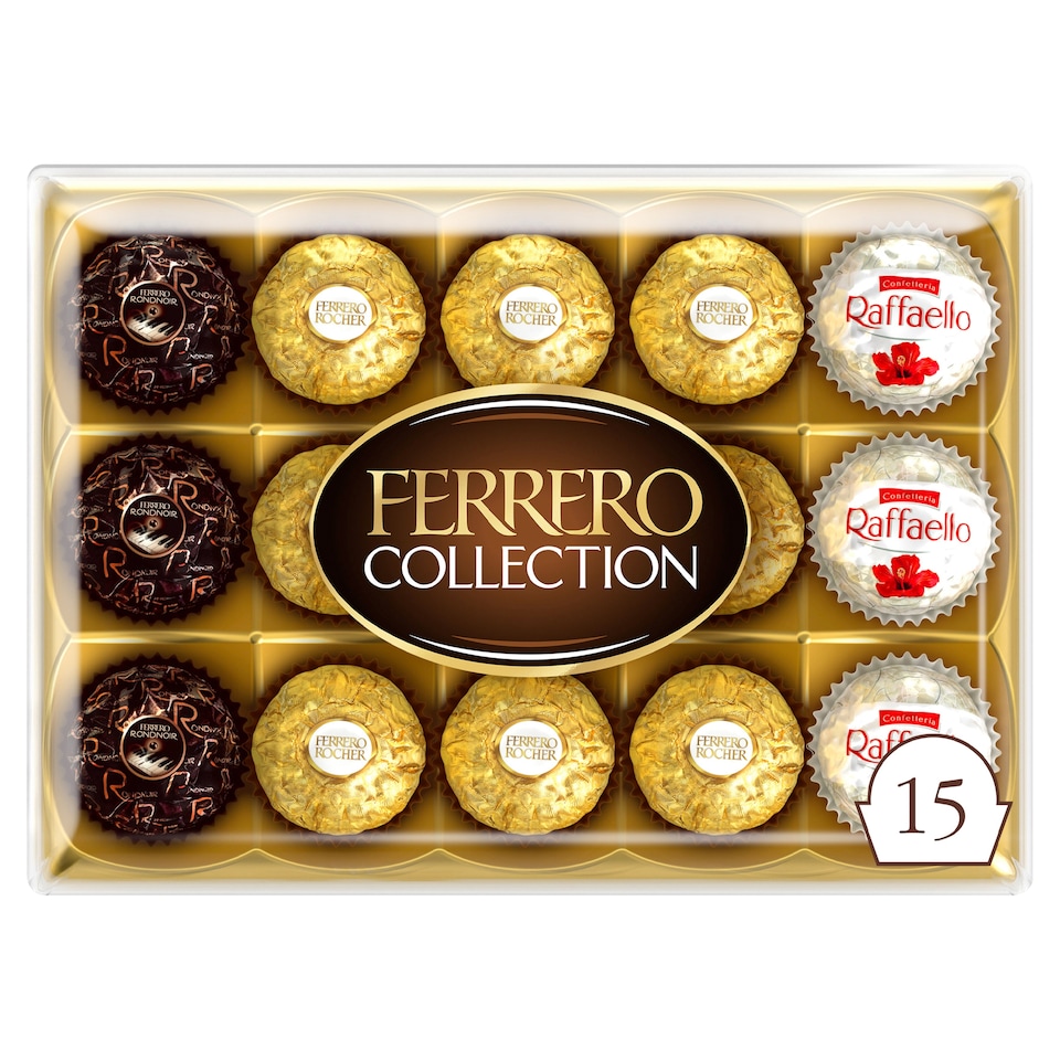 image 1 of Ferrero Collection Boxed Chocolates 15 Pieces 172g