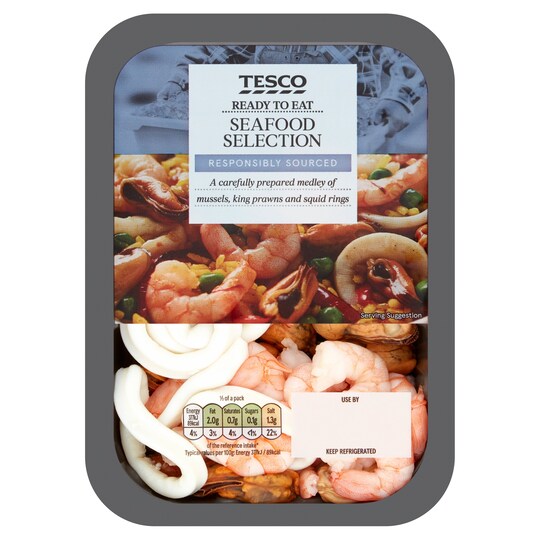 Tesco Seafood Selection 200G Tesco Groceries