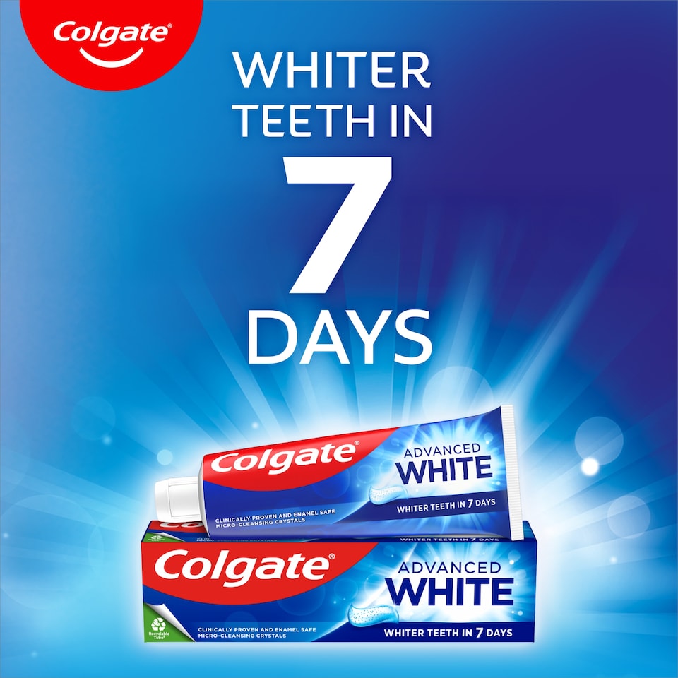 image 1 of Colgate Advanced White Toothpaste Pump 100Ml