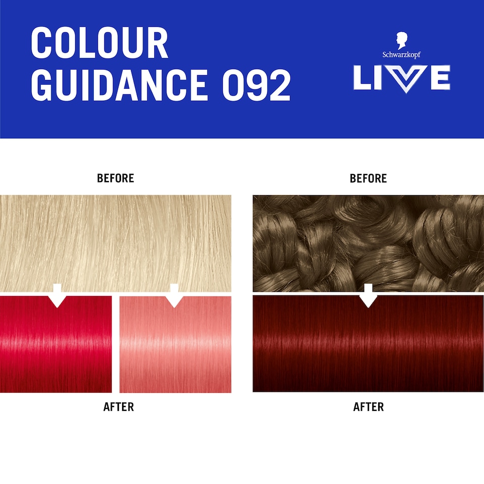 image 1 of Schwarzkopf LIVE Colour Moment 092 Pillar Box Red Semi-Permanent Hair Dye