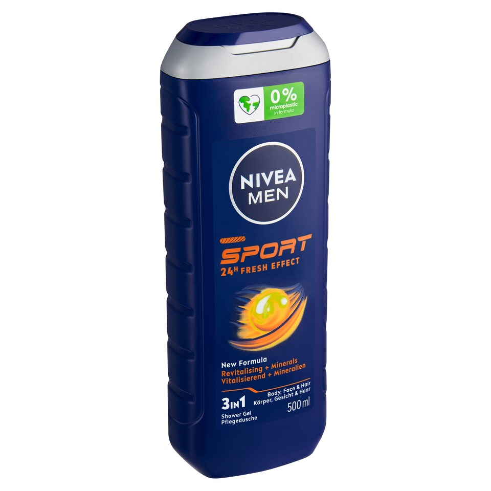 Nivea Men Sport 3 v 1 Sprchový gel 500ml