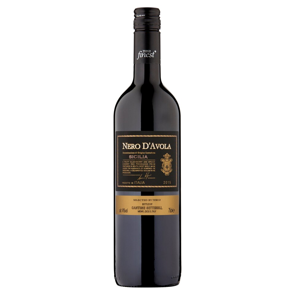 Tesco Finest Nero D'avola 75Cl