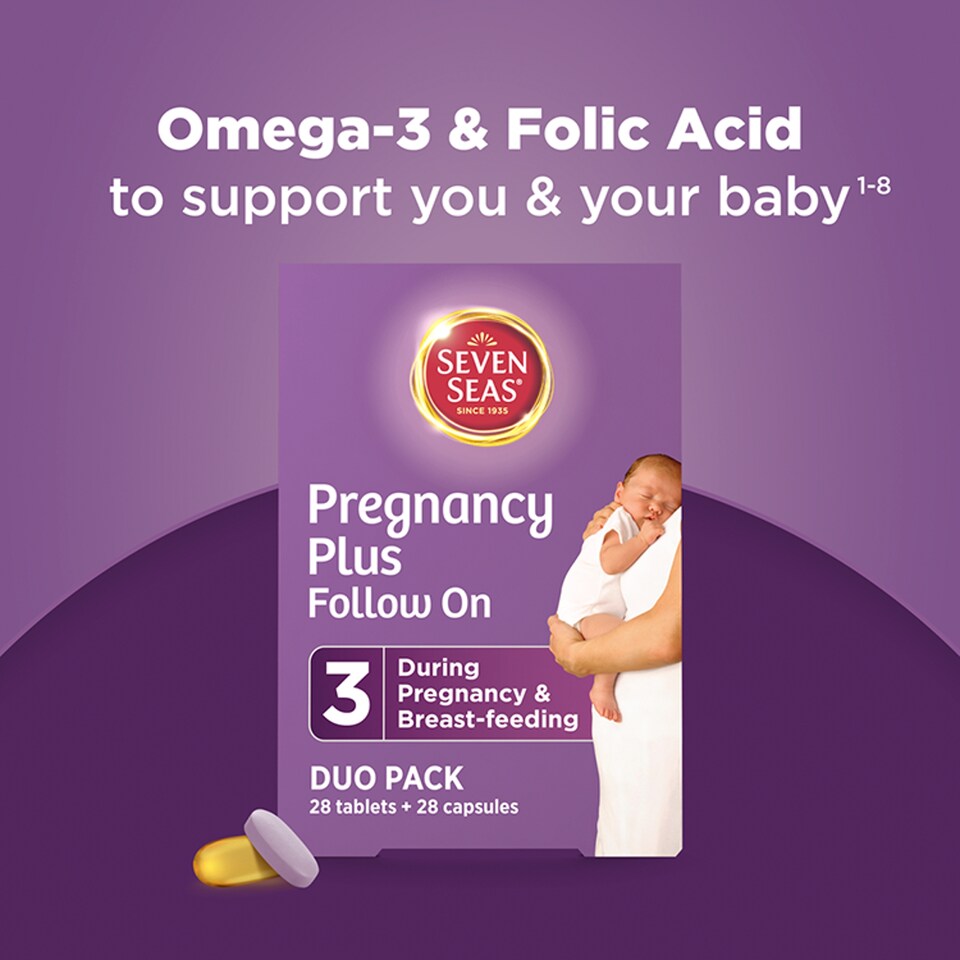 image 1 of Seven Seas Pregnancy & Breast Feeding Vitamins 56 Pack