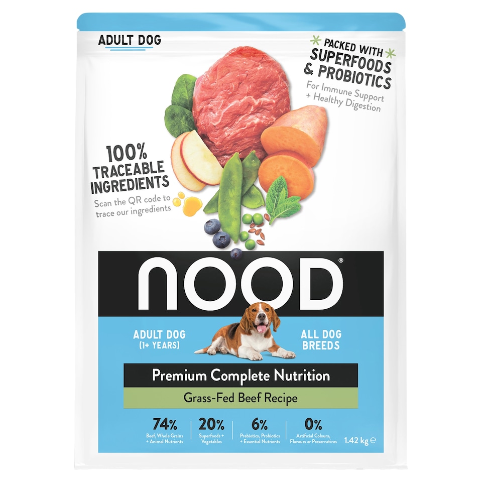 image 1 of Nood Dog Food Beef Recipe 1.42Kg