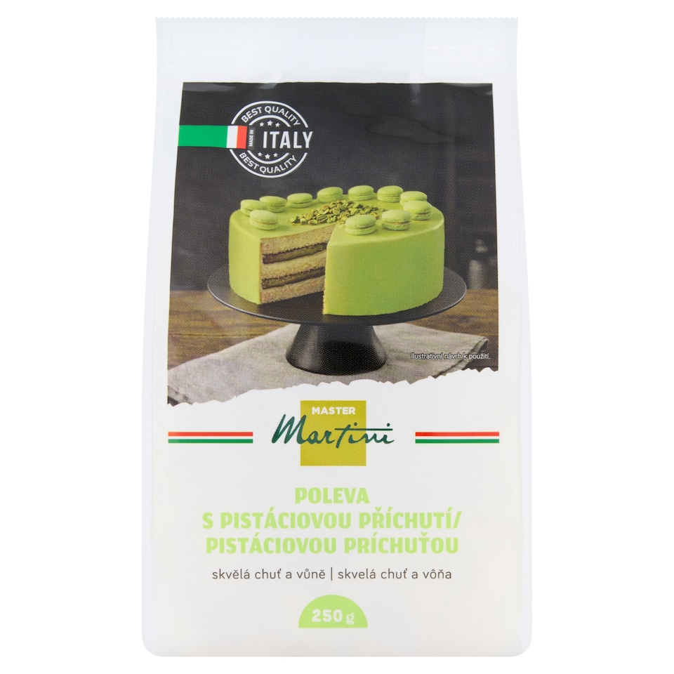 image 1 of Master Martini Pistachio Flavored Icing 250g