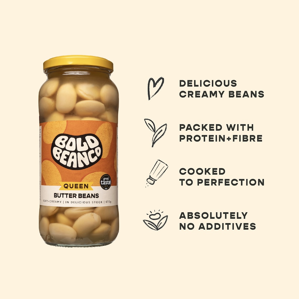 image 1 of Bold Bean Co Queen Butter Beans 570g
