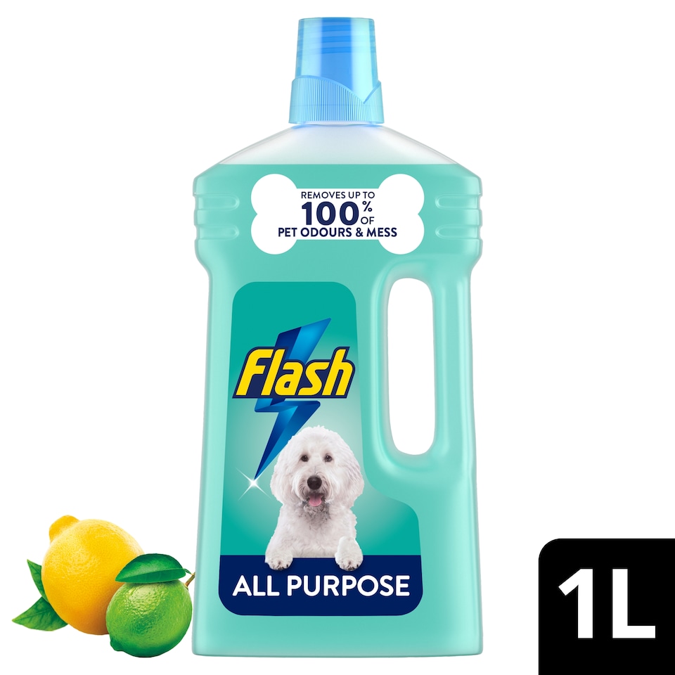 image 1 of Flash All-Pawpose Floor Cleaner Citrus Scent 1L
