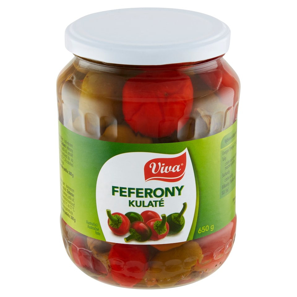 Obrázek 1 pro produkt Viva Feferony kulaté 650g