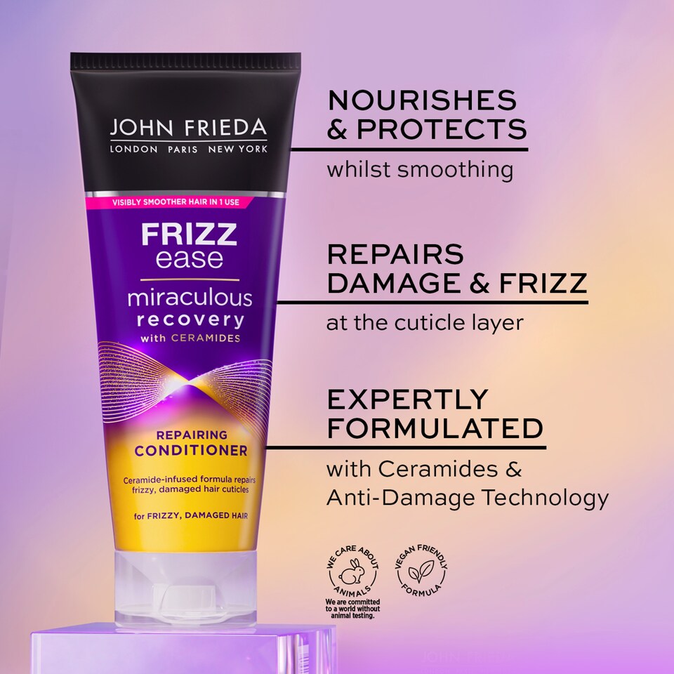image 1 of John Frieda Frizz Ease Miraculous Recovery Repairing Conditioner 75ml