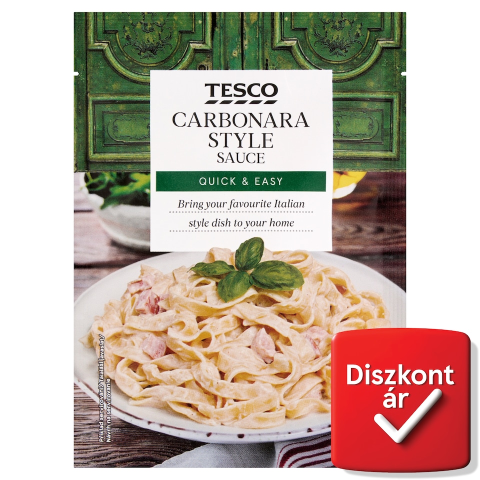Tesco carbonara szósz alappor 43 g
