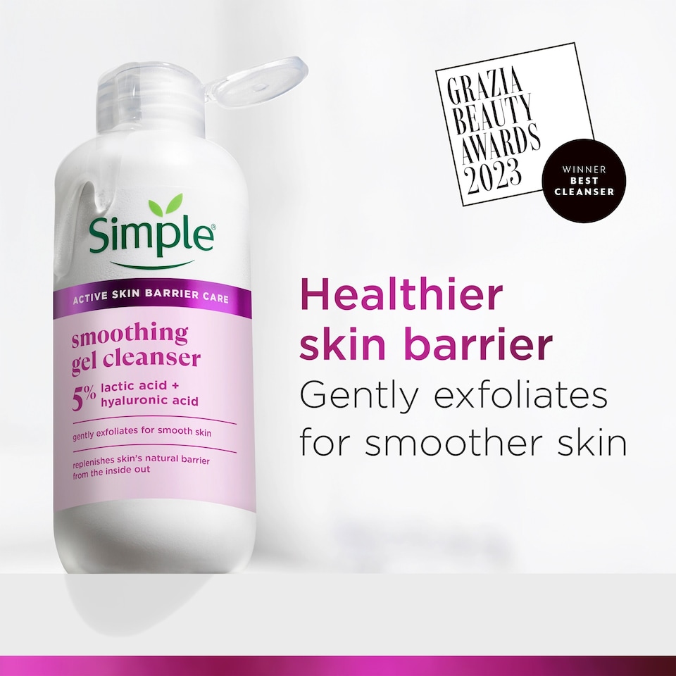 image 1 of Simple Smoothing Gel Face Cleanser 230ml