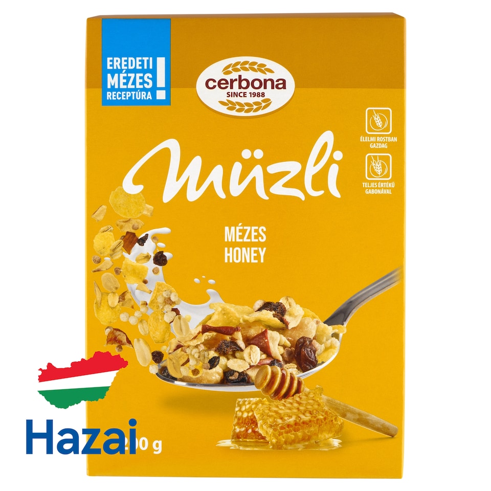 Cerbona Muesli with Honey 200 g