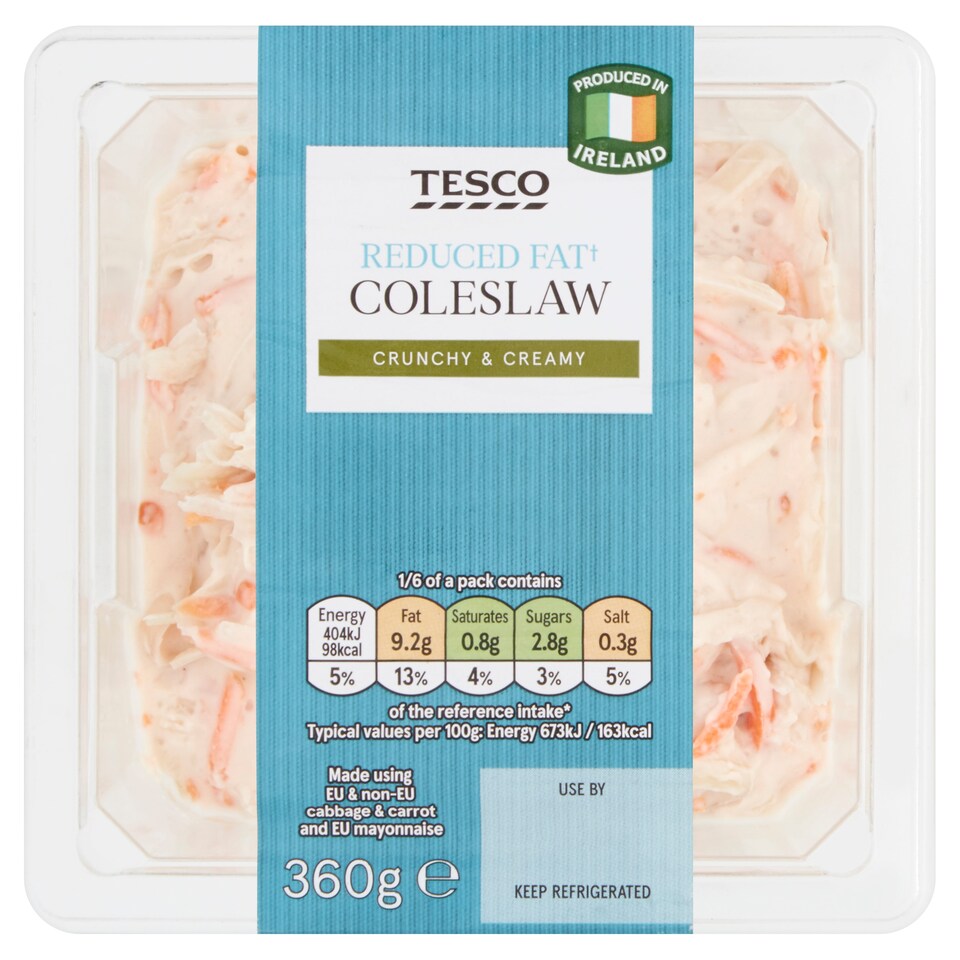 Tesco Healthy Living Coleslaw 360G