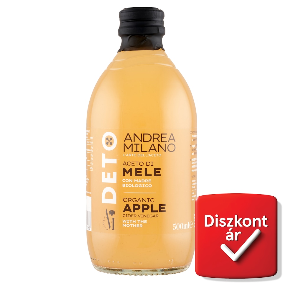 Andrea Milano Deto Organic Apple Cider Vinegar 500 ml