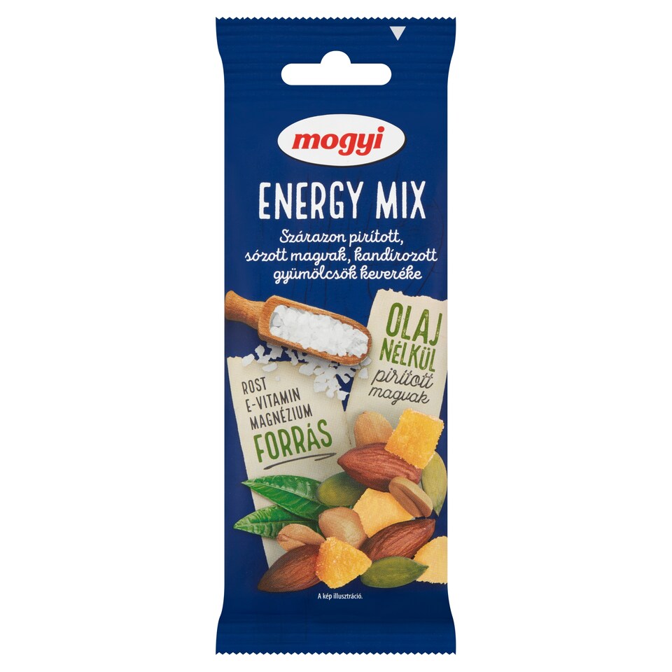 Mogyi Energy Mix Dry Roasted, Salted Seeds and Candied Fruits 55 g
