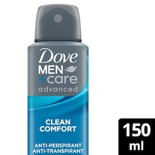 Dove Men+Care Clean Comfort 72h Antiperspirant Deodorant 150ml