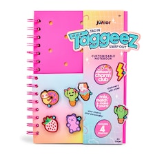 Taggeez Customisable Notebook & Charms Pink