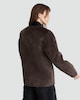 image 3 of F&F Faux Fur Toggle Coat in Brown