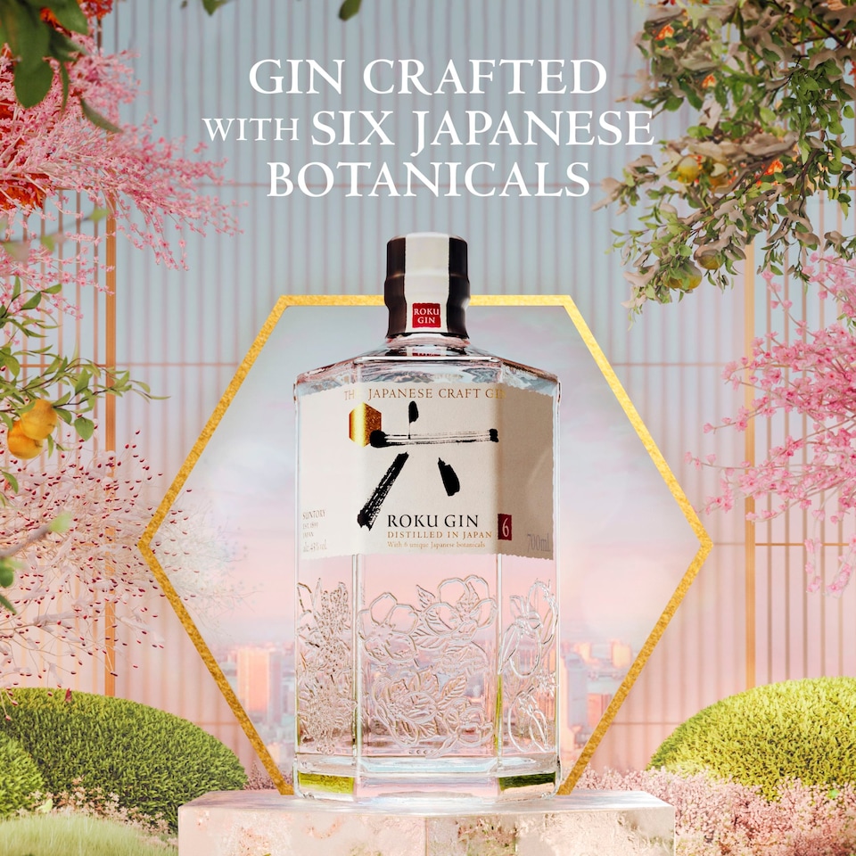 image 1 of Suntory Roku Gin 70Cl