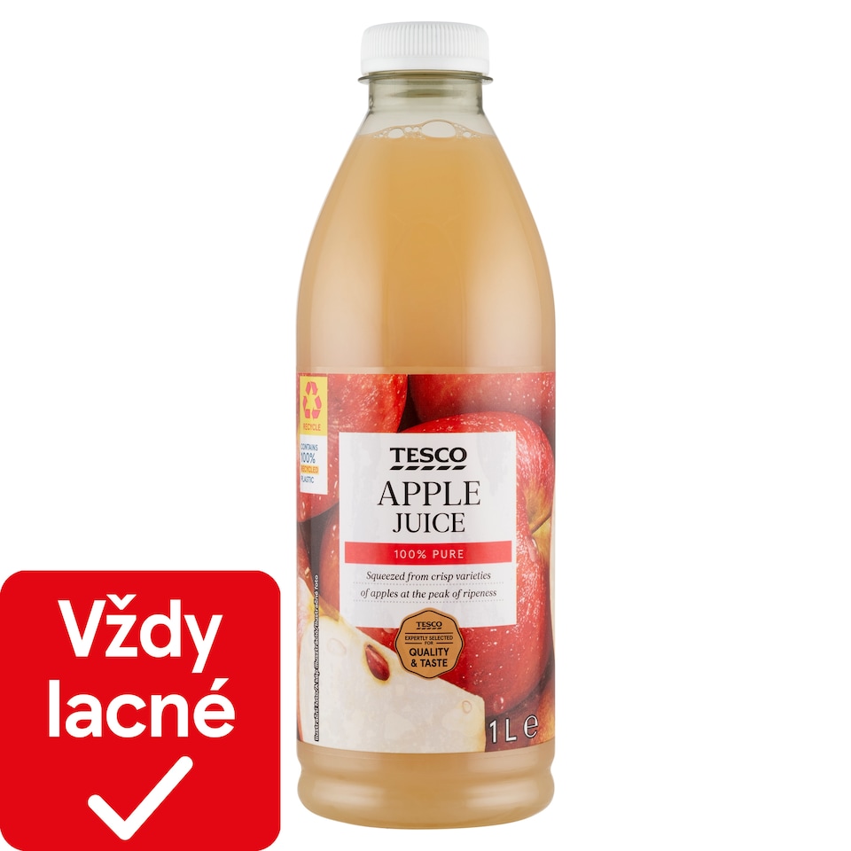 Tesco Apple Juice 1 L