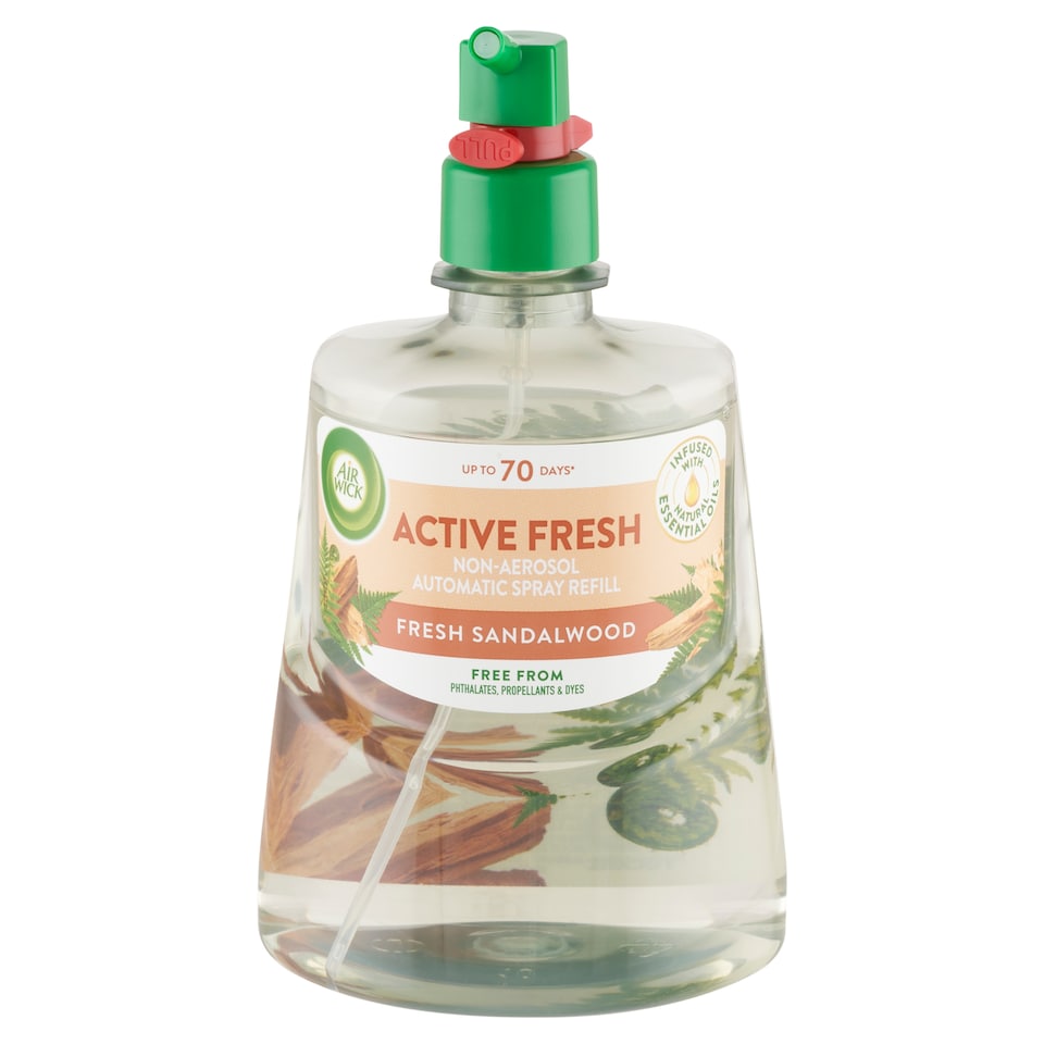 Air Wick Active Fresh Fresh Sandalwood Refill 228 ml