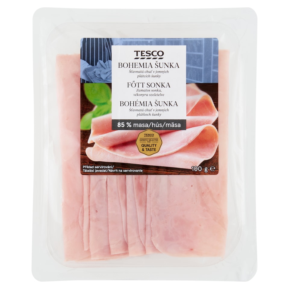 Tesco Bohemia šunka 100g