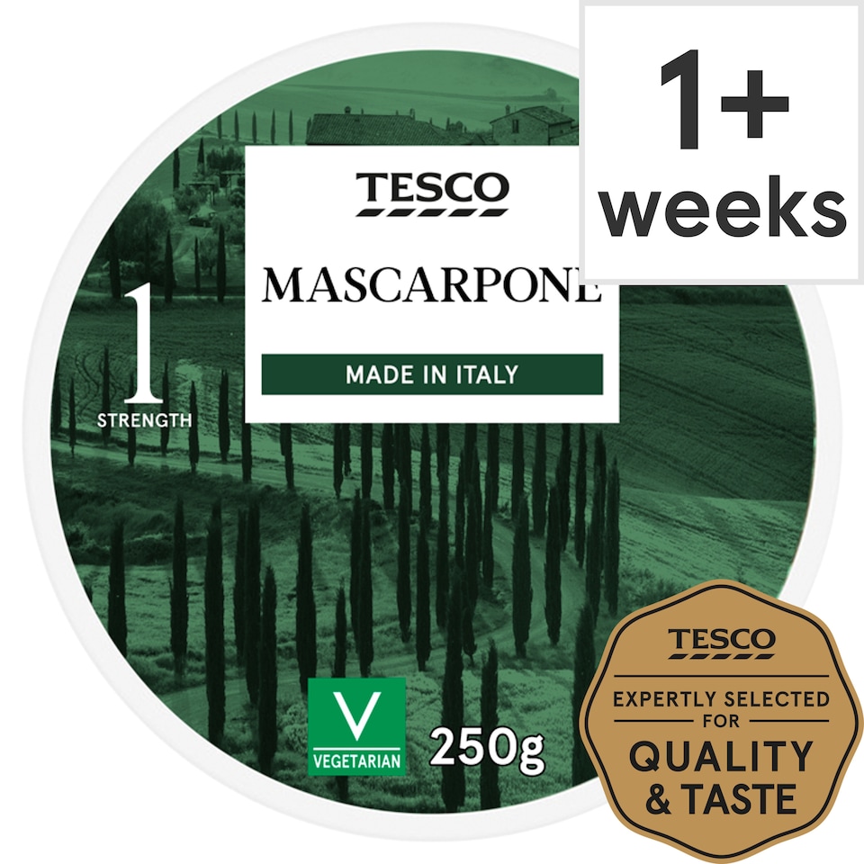 Tesco Mascarpone Cheese 250 G