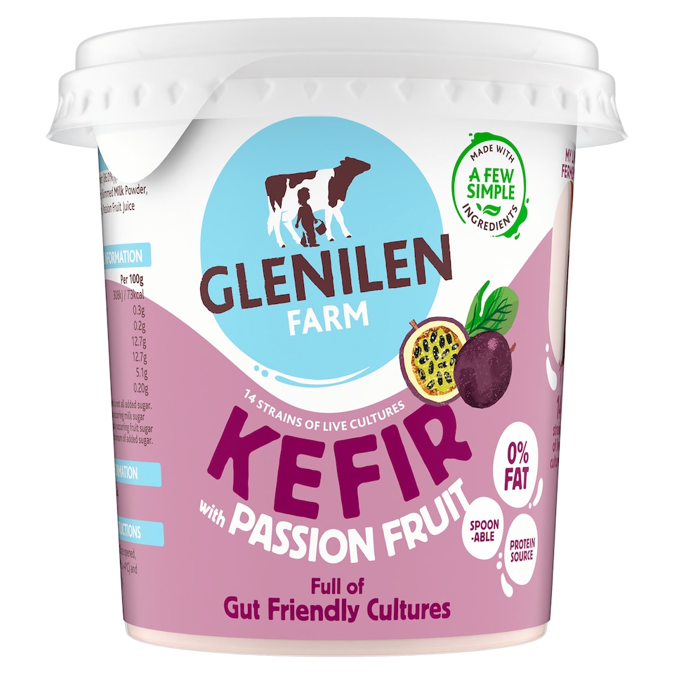 Glnilen Farm 0%Fat Kefir Yogurt Passion Fruit 350G
