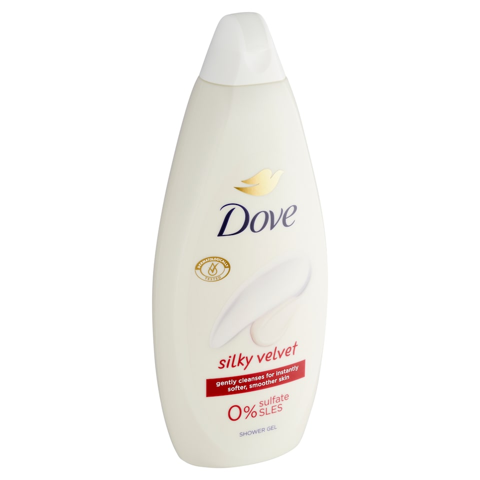 Dove Silky Velvet sprchový gel 720ml