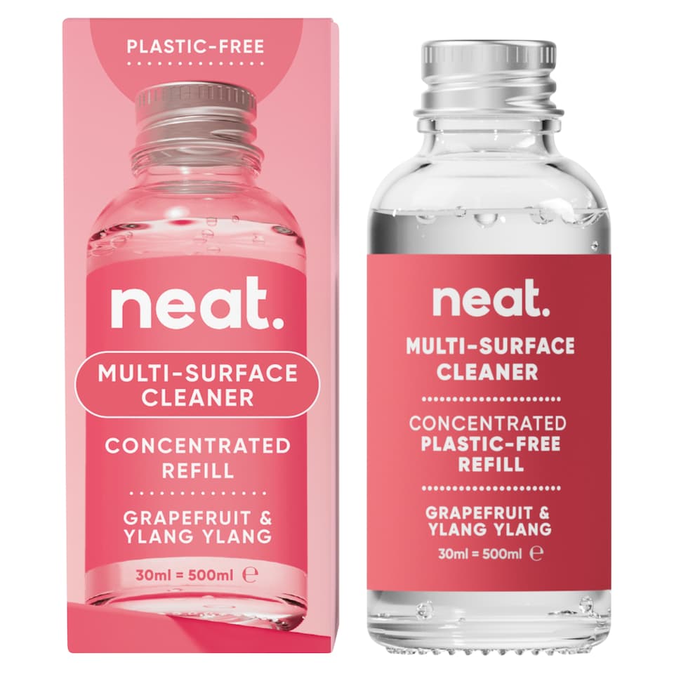 Neat Concentrated Refill Multisurface Cleaner Grapefruit 30Ml
