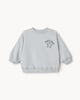 image 3 of F&F Baby 2-Piece Cotton Rich Little Bro Sweatshirt & Trouser Set in Grey