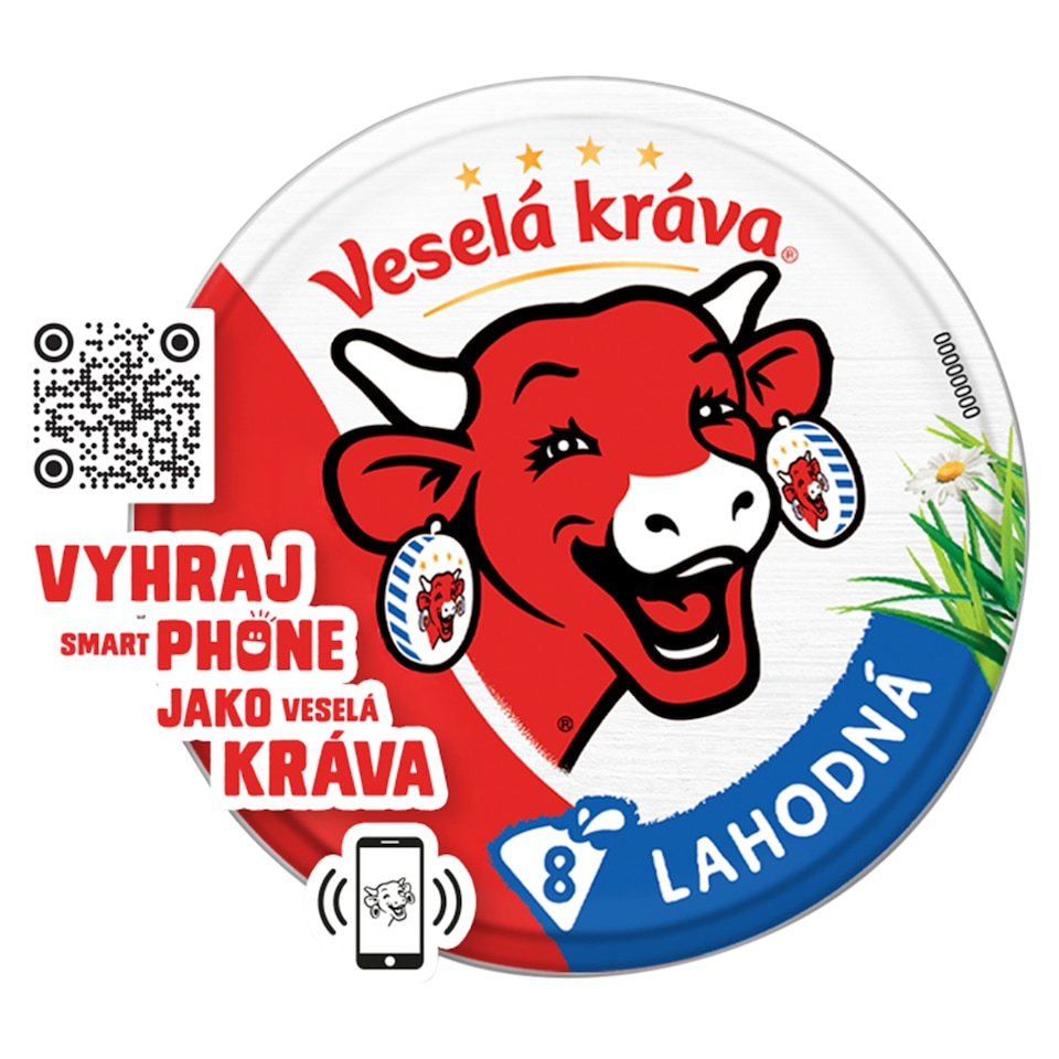 Veselá Kráva Spreadable Processed Cheese 120 g