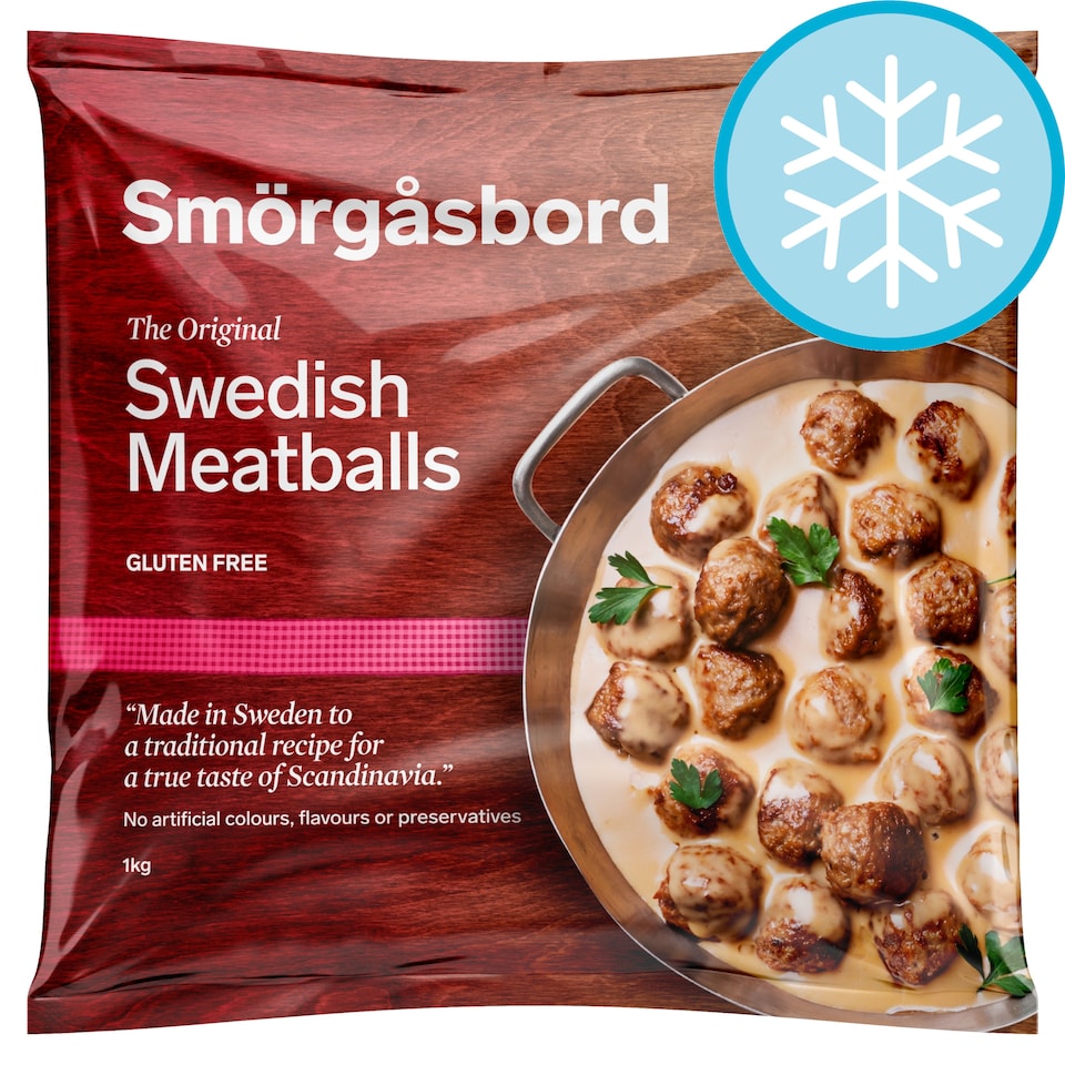 Smorgasbord The Original Swedish Meatballs 1Kg