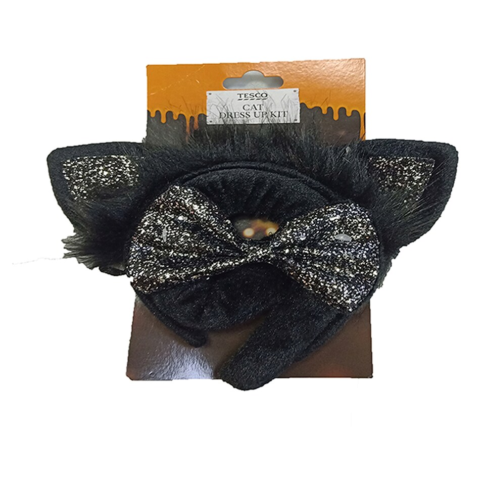 image 1 of Tesco Cat Dress Up Kit