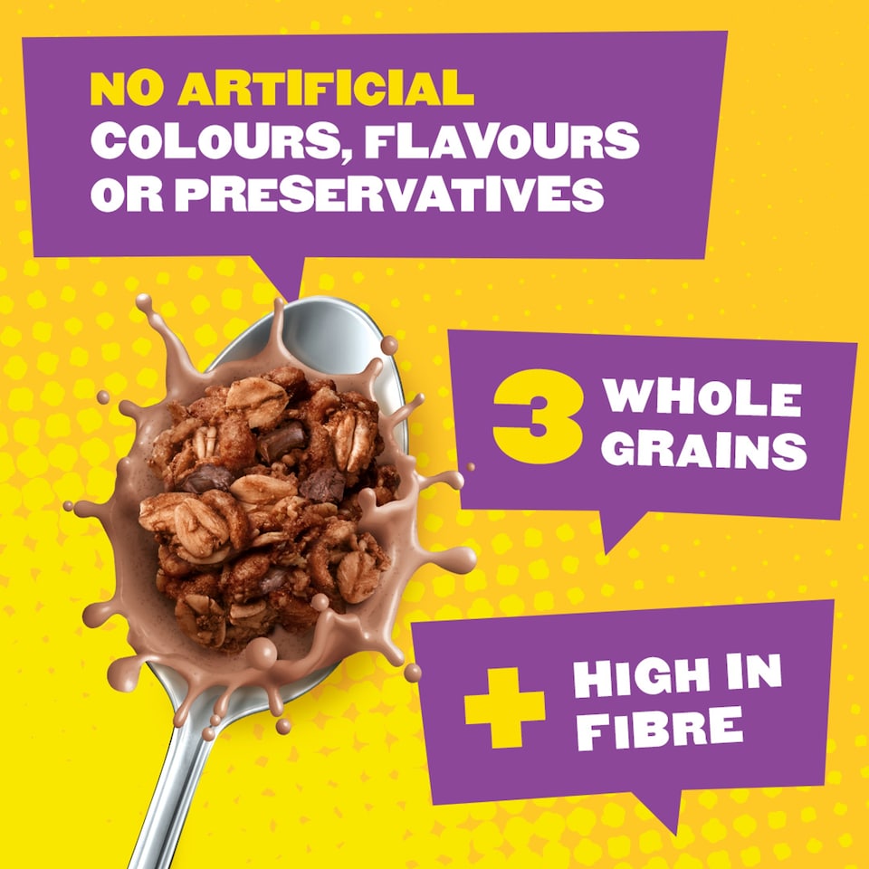 image 1 of Jordans Popped Oat Crunch Cereal - Chocolate 425g