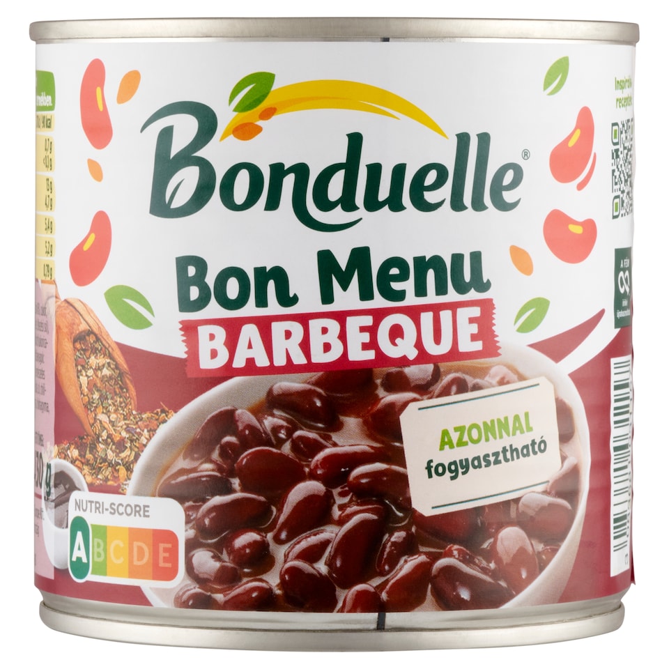 Bonduelle Bon Menu Barbeque vörösbab barbeque mártásban 430 g  1. kép
