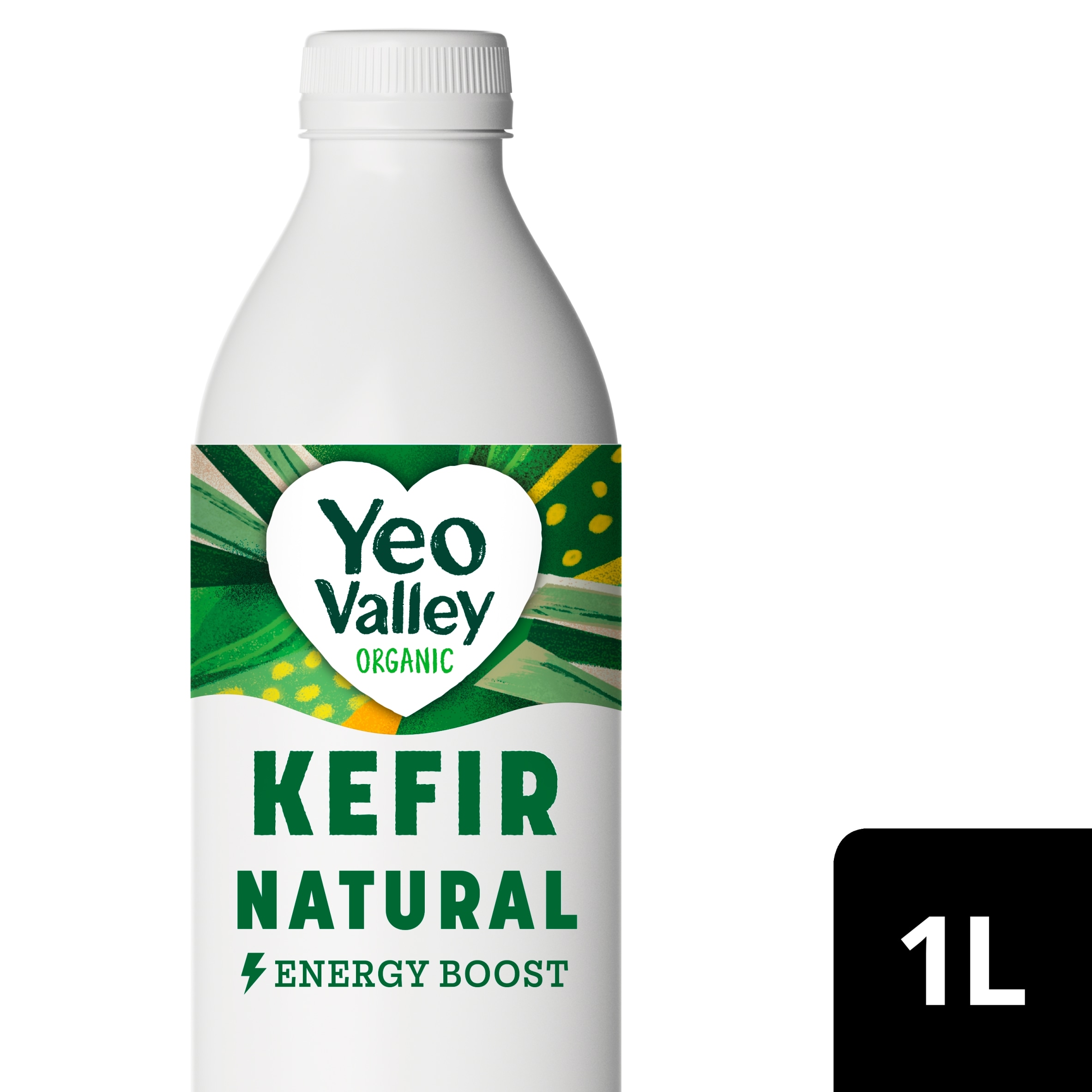 Yeo Valley Organic Kefir Yogurt Drink Natural 1L