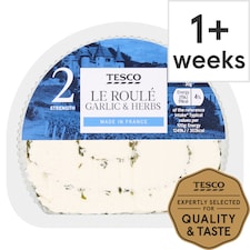 Tesco Le Roule Garlic & Herbs Cheese 150g