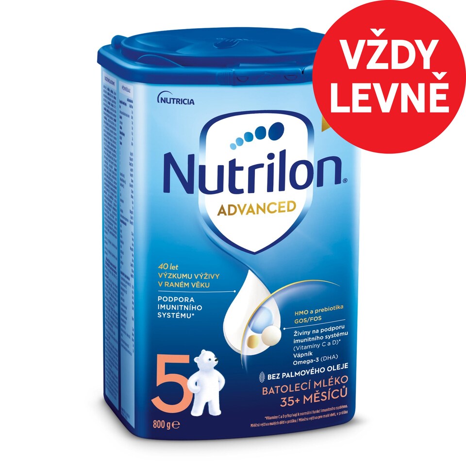 Obrázek 1 pro produkt NUTRILON Advanced 5 batolecí mléko 800g