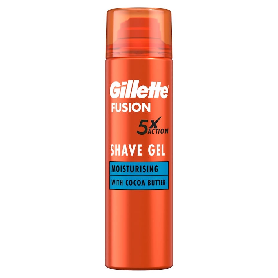 image 1 of Gillette Fusion 5 Ultra Moisturising Shaving Gel 200Ml