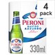 image 1 of Peroni Nastro Azzurro 4X330ml Bottles