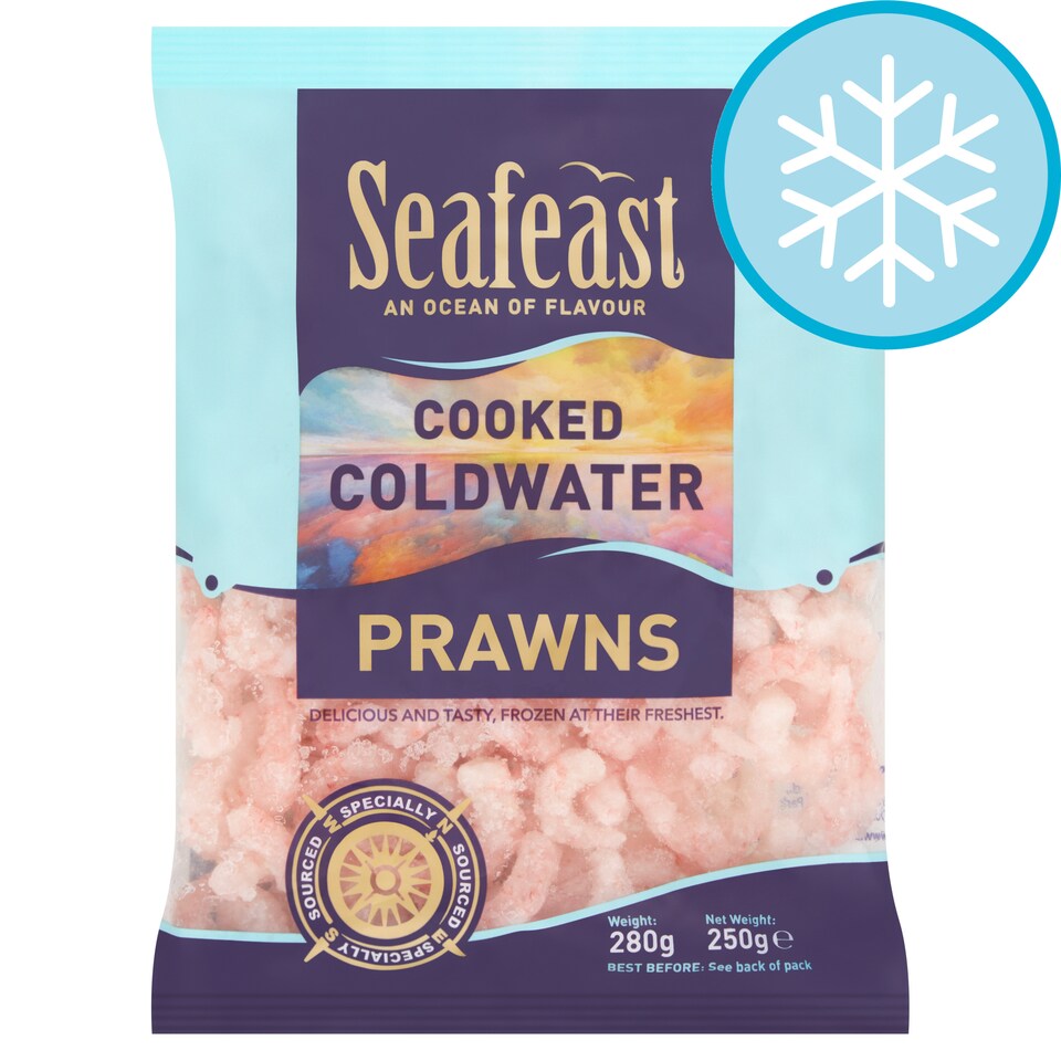 Seafeast Cold Water Prawns 280G