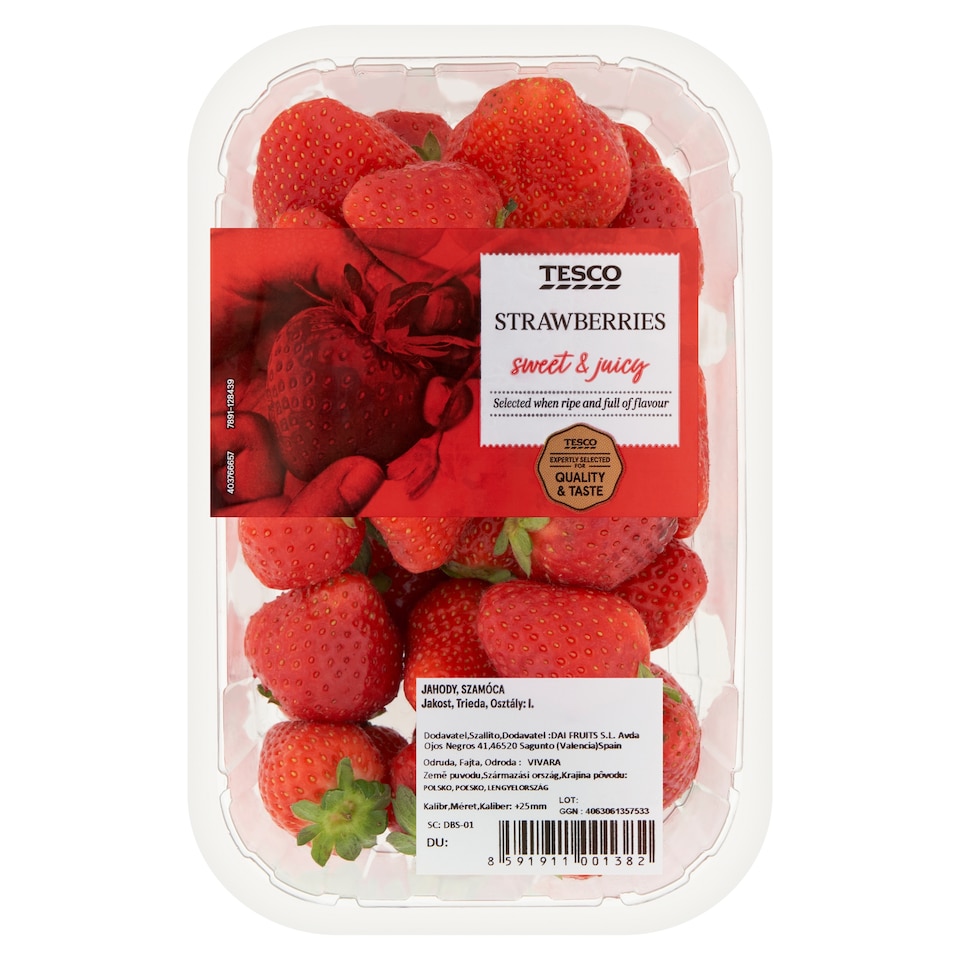 Tesco Jahody 500 g