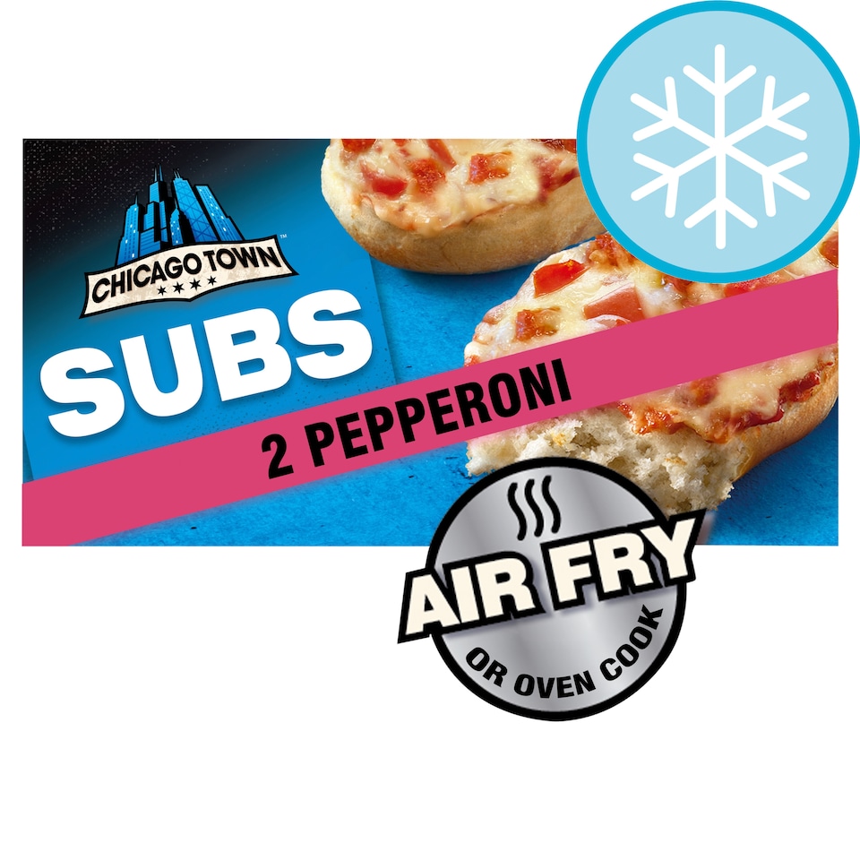 image 1 of Chicago Town Subs Loaded Pepperoni 2 pack 125g
