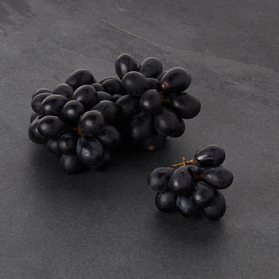 image 1 of Tesco Finest Black Grapes Seedless 400G