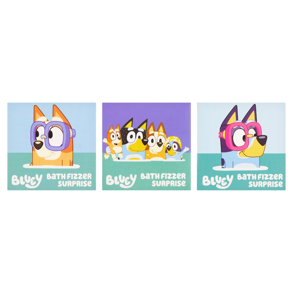 image 1 of Bluey bath fizzer surprise 150g