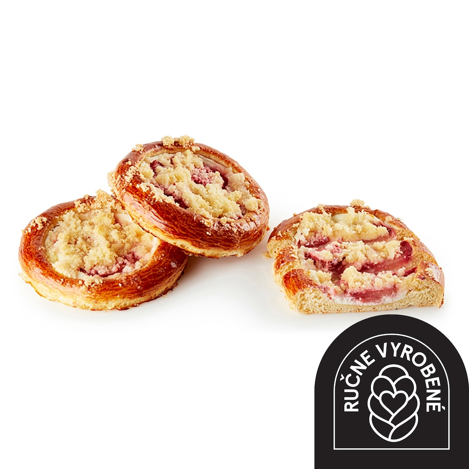 Koláč jahodový s maslovou mrveničkou 75 g